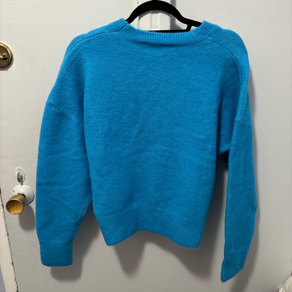 Zara Blue Sweater - Picture 2 of 2
